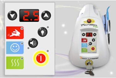 The Picasso Lite diode laser by AMD Lasers.