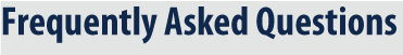Frequently Asked Questions