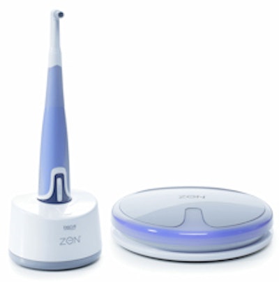 The Zen cordless, portable prophy unit. Image courtesy of Discus Dental