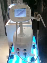 The LiteTouch erbium hard-tissue laser from Syneron.