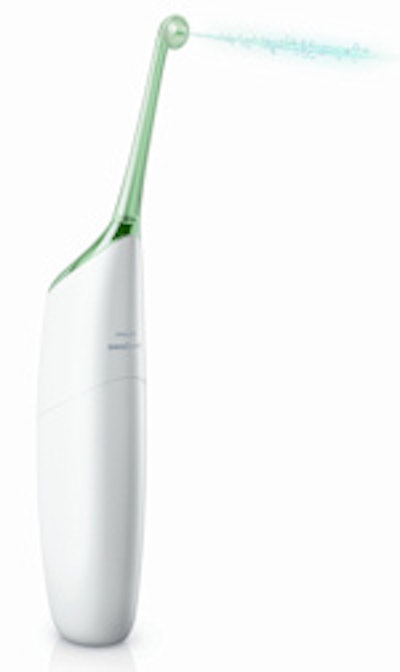 The new Sonicare AirFloss. Image courtesy of Philips.