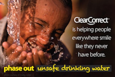 Phase Out is a fundraising initiative designed to address issues that negatively impact the lives of people in need. Image courtesy of ClearCorrect.