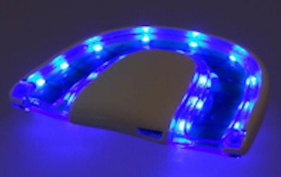 The PhotOral intraoral device targets pathogenic biofilm microorganisms. Image courtesy of PhotOral.