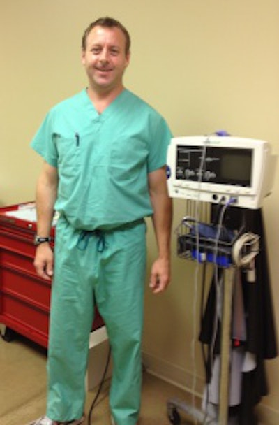 Dr. Jeffrey Dongieux was an oral and maxillofacial surgical resident at New York University Medical Center on September 11, 2001.