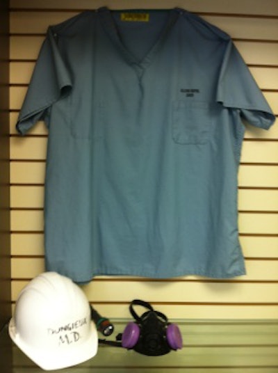 Dr. Dongieux hopes the mementos he kept from 9/11 will help his children better understand what happened that day.