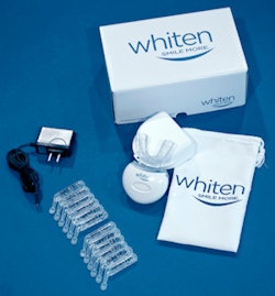 The Whiten personal teeth-whitening system. All images courtesy of Whiten.