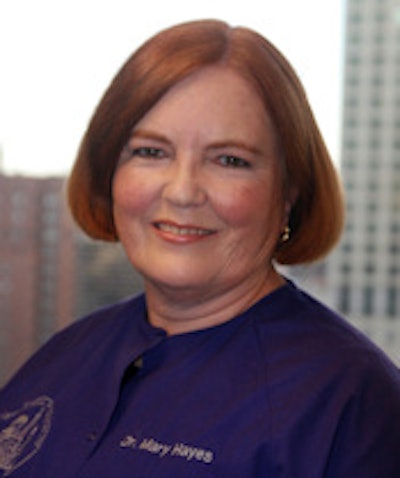 Mary J. Hayes, DDS, MS, AM.