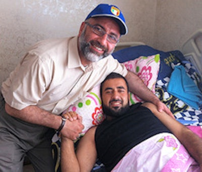 Dr. Othman Shibly is pursuing a new dream: ensuring that people in his native country of Syria get oral health services and humanitarian aid in the midst of a civil war. All images courtesy of Dr. Shibly.
