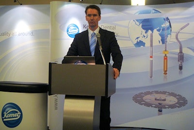 Komet CEO Klaus Ruebesamen