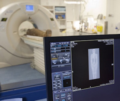 Rm2718 Undergoes A Whole Body Ct Scan