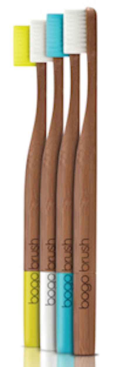 The Bogobrush is 100% biodegradable. Image courtesy of Bogobrush.