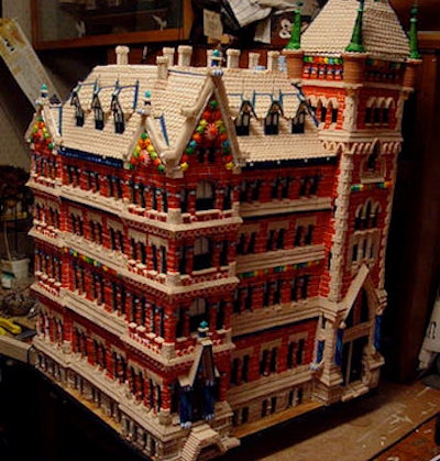 Dr. Learner's St. Ignatius gingerbread house won first place at the Cleveland Botanical Garden's 2008 Wintershow contest.