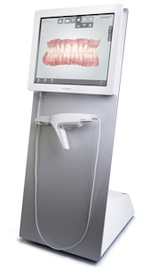 The new Trios Color digital impressioning system creates more lifelike 3D images. Image courtesy of 3Shape.