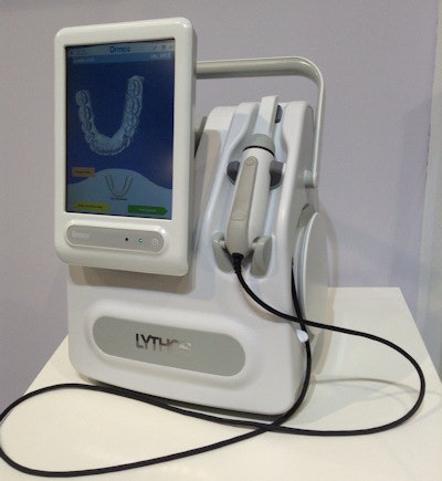 The Lythos orthodontic scanner.