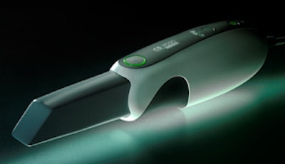 The CS 3500 intraoral scanner.