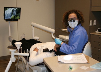 In addition to her family practice, Dr. Garces provides free dental care through the Garces Family Foundation's free Community Health Days and Puentes de Salud's dental program. Image courtesy of Dr. Beatriz Garces.