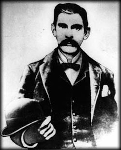 John Henry 'Doc' Holliday, America's most notorious dentist.
