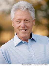 Former President Bill Clinton was the opening speaker at ADA 2013. Photo credit: Ralph Alswang/Clinton Foundation.
