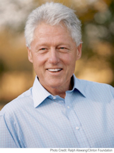 Former President Bill Clinton was the opening speaker at ADA 2013. Photo credit: Ralph Alswang/Clinton Foundation.