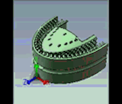 The Clean Bite oral appliance. All images courtesy of Dent-Chew Brush.