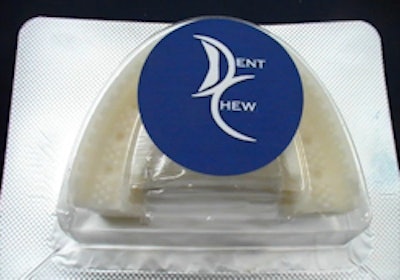 Clean Bite is an edible, single-use oral appliance for cleaning the teeth, gums, and tongue.