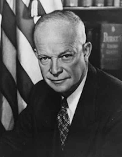 President Dwight D. Eisenhower.