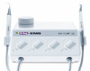 The Air-Flow Master Piezon and the Air-Flow S2. Images courtesy of Hu-Friedy and EMS.