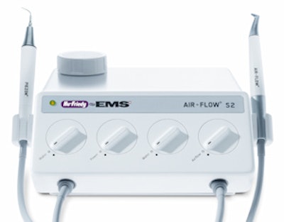 The Air-Flow Master Piezon and the Air-Flow S2. Images courtesy of Hu-Friedy and EMS.