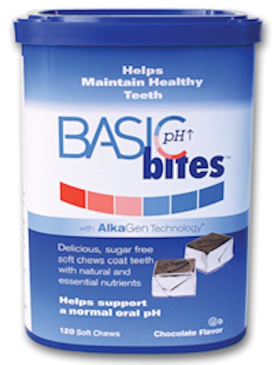 BasicBites are sugar-free chews that mimic saliva's natural benefits. All images courtesy of Ortek Therapeutics.
