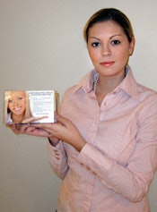 Lisa Martinez closed her Connecticut White Smile business after being threatened with fines and jail time by the state health officials for selling teeth-whitening products at a salon. Image courtesy of the Institute for Justice.