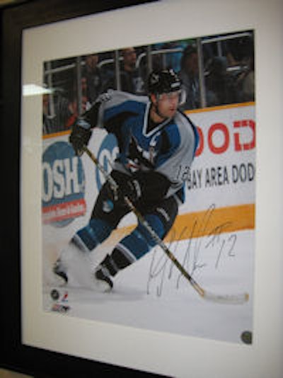 San Jose Sharks forward Patrick Marleau.