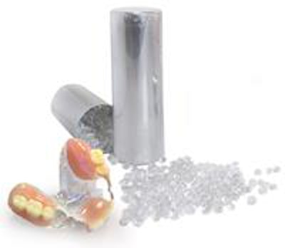 Clearmet thermoplastic resin. Image courtesy of Keystone Industries.