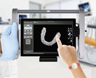 The 3M True Definition tablet-based intraoral scanner. Image courtesy of 3M.