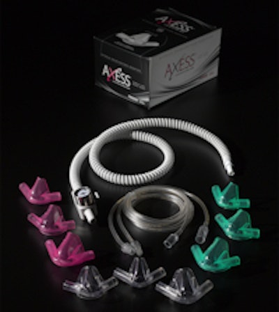 The Axess mask. Image courtesy of Crosstex and Accutron.