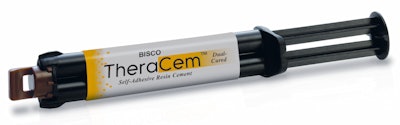 TheraCem cement. Image courtesy of Bisco.