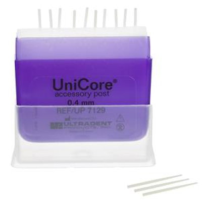 The Unicore accessory post. Image courtesy of Ultradent.