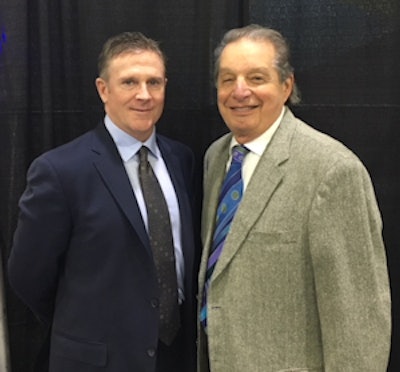 Don Hobbs and Dr. Edward Rossomando at the 2017 ADA Annual meeting.