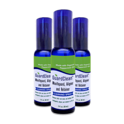 The GuardClean cleaning spray. Image courtesy of Grow Green Industries.