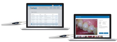 Screenshots of the TeleDent Referral Engine starter kit. Image courtesy of MouthWatch.