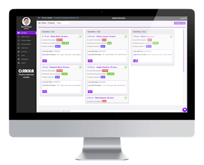 Hydra SmartBoard software. Image courtesy of Sikka Software.