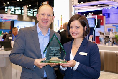 Best New CAD/CAM Product: InCoris CCB sintered metal disk.