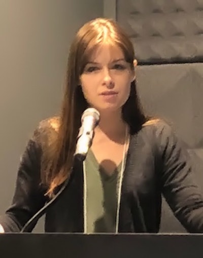 Dr. Valerie Cooper at the 3DHeals conference.