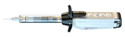 The Dentapen electronic syringe. Image courtesy of Septodont.
