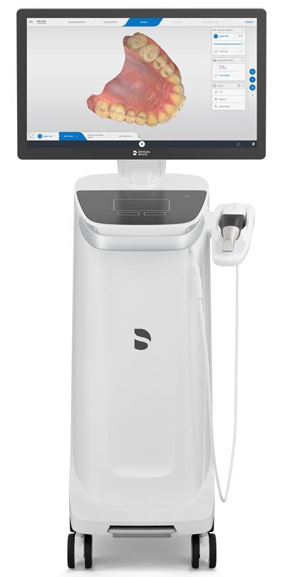 The new Primescan intraoral scanner. Image courtesy of Dentsply Sirona.