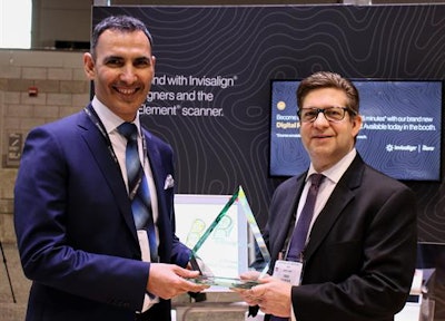 Best New Diagnostic/Imaging Device: The iTero Element 2 intraoral scanner from Align Technology.