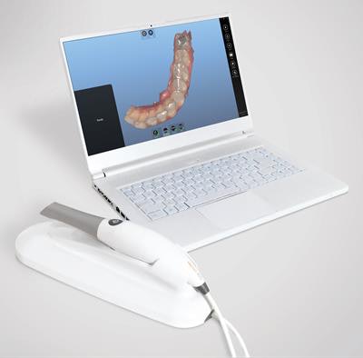 The Heron IOS scanner. Image courtesy of 3DISC.