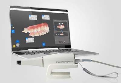 The CS 3700 intraoral scanner. Image courtesy of Carestream Dental.