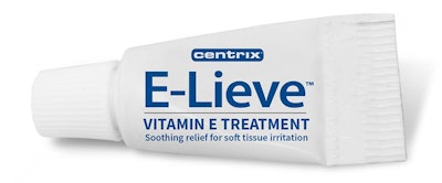 E-Lieve vitamin E treatment. Image courtesy of Centrix.