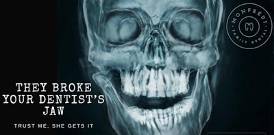 Image examples made using Canva, a free tool. All images courtesy of Monfredi Family Dental.