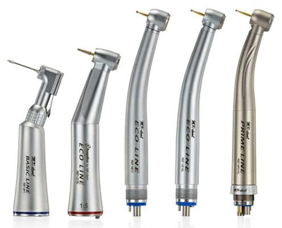 The MK Dent handpieces.